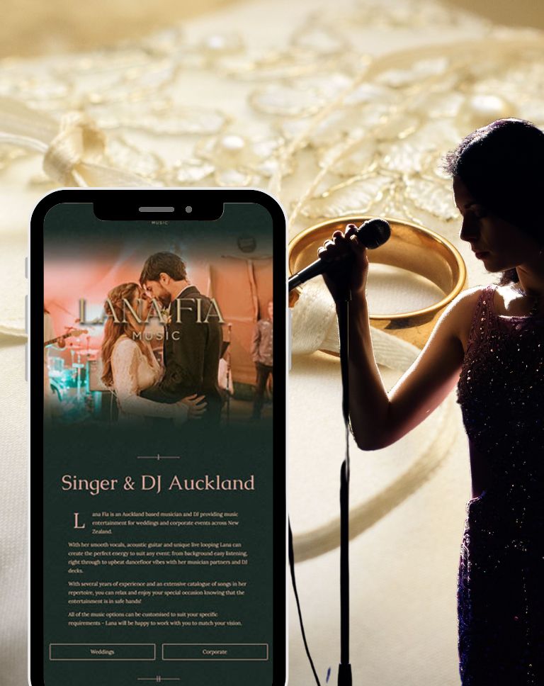 Lead Website for Lana Fia